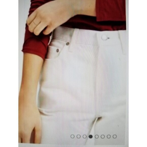 Everlane The 90's Cheeky Straight Leg Jean in Bone Womens Denim Pants Size 28 - Picture 2 of 13